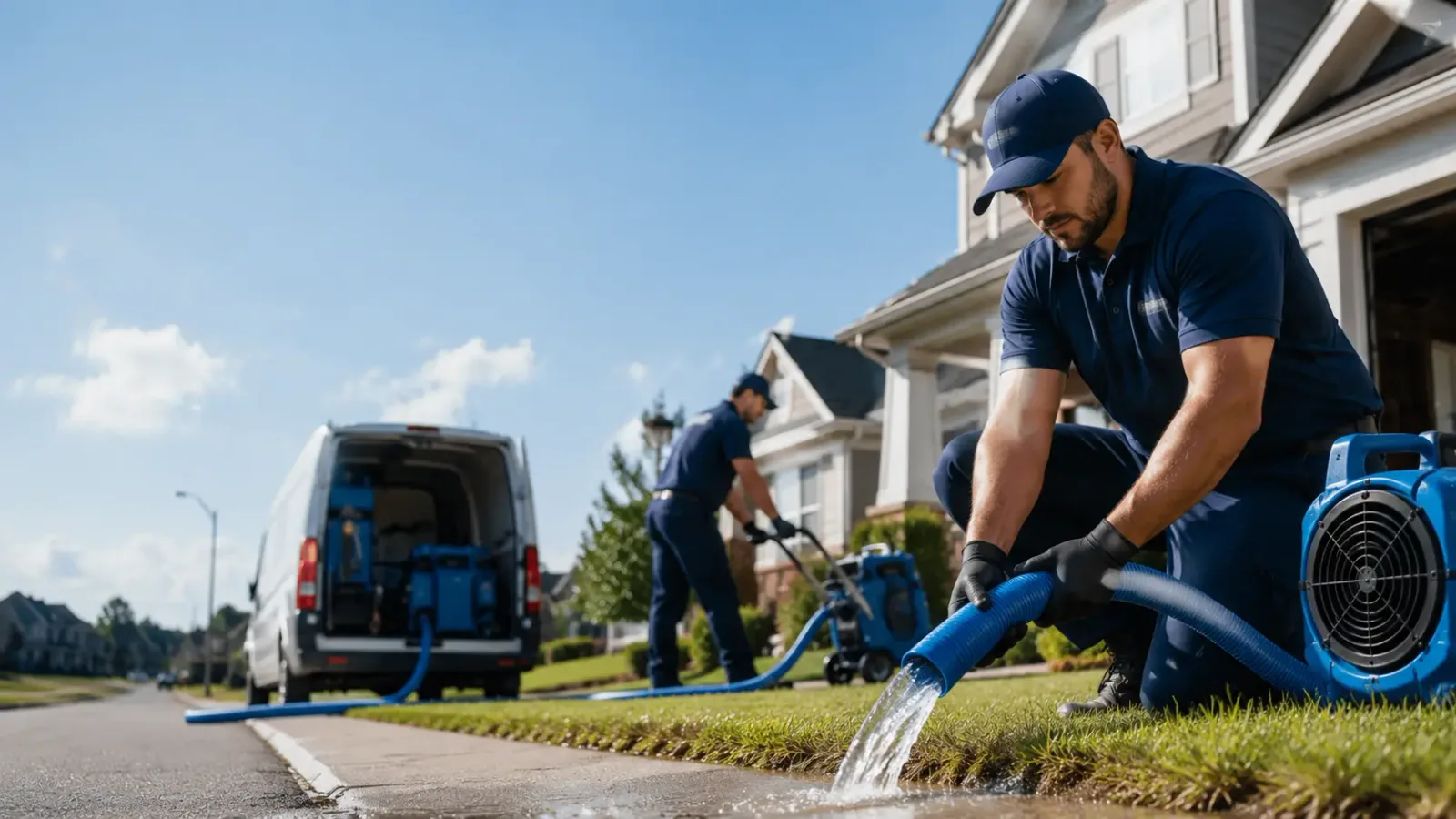 Flood Damage Restoration in Lehigh, OK